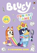 Bluey: Fun and Games: A Colouring Book: Official Colouring Book