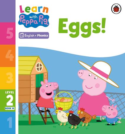 Learn with Peppa Phonics Level 2 Book 10 – Eggs! (Phonics Reader) - Peppa Pig - ebook