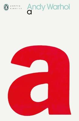 a: A Novel - Andy Warhol - cover