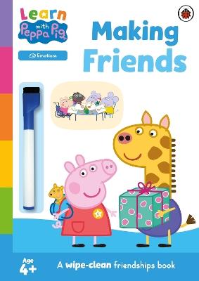 Learn with Peppa: Making Friends: Wipe-Clean Activity Book - Peppa Pig - cover