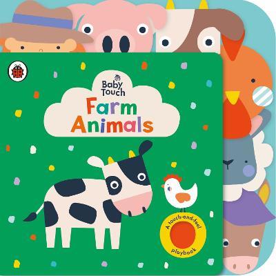 Baby Touch: Farm Animals: A touch-and-feel playbook - Ladybird - cover