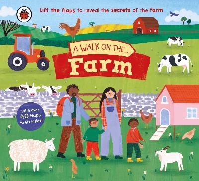 A Walk on the Farm - Rose Cobden,Ladybird - cover
