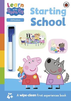 Learn with Peppa: Starting School wipe-clean activity book - Peppa Pig - cover