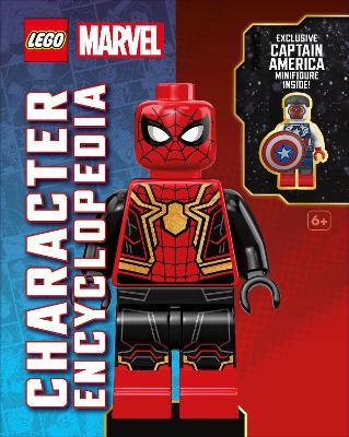 LEGO Marvel Character Encyclopedia: With Exclusive Captain America Minifigure - Shari Last - cover