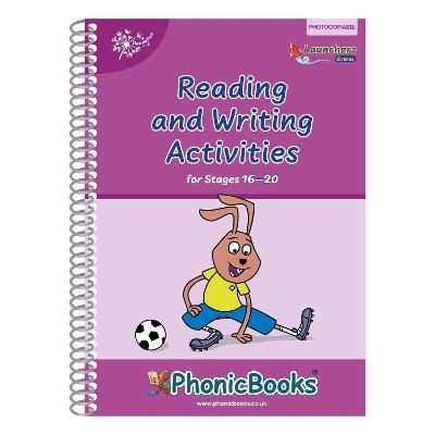 Phonic Books Dandelion Launchers Extras Stages 16-20 Reading and Writing Activities: Simple two-syllable words and suffixes - Phonic Books - cover