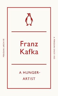 A Hunger-Artist - Franz Kafka - cover