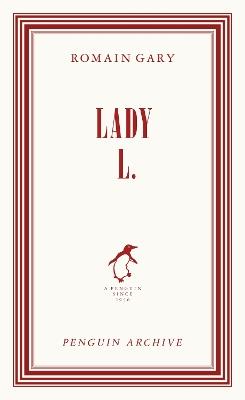 Lady L. - Romain Gary - cover