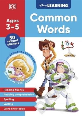 Disney Learning Common Words (Ages 3-5) - DK - cover