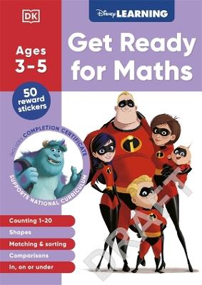 Disney Learning Get Ready for Maths (Ages 3-5) - DK - cover
