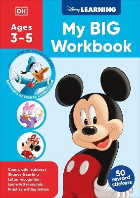 Disney Learning Big Workbook Ages 3-5 - DK - cover