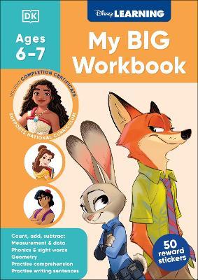 Disney Learning Big Workbook Ages 6-7 (Year 2) - DK - cover