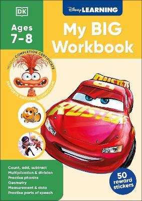 Disney Learning Big Workbook Ages 7-8 (Year 3) - DK - cover