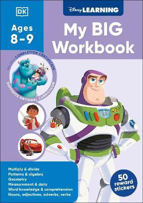 Disney Learning Big Workbook Ages 8-9 (Year 4) - DK - cover