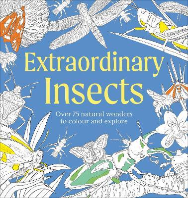 Extraordinary Insects Colouring Book: Over 75 Natural Wonders to Colour and Explore - DK - cover