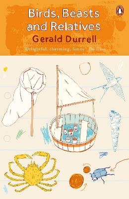 Birds, Beasts and Relatives - Gerald Durrell - cover
