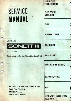SAAB Sonetts - Mark Staniforth - cover