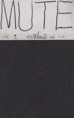 MUTE volume 1 - Michael Adebayo - cover