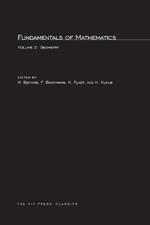 Fundamentals of Mathematics: Geometry