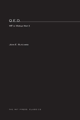 Q.E.D.: MIT in World War II - Mit Press - cover