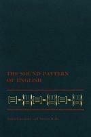 The Sound Pattern of English - Noam Chomsky,Morris Halle - cover