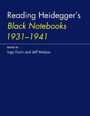 Reading Heidegger's Black Notebooks 1931–1941 - cover