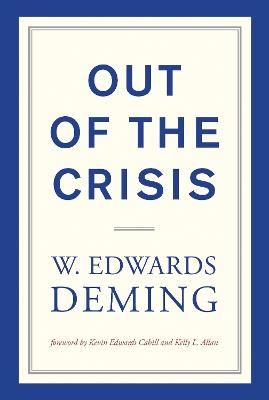 Out of the Crisis - W. Edwards Deming - cover