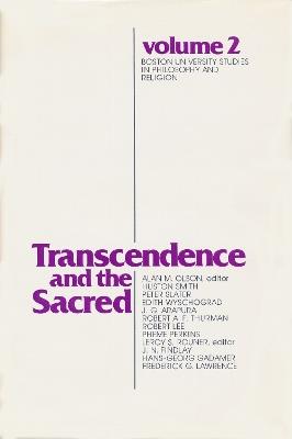 Transcendence and The Sacred - Alan Olson - cover