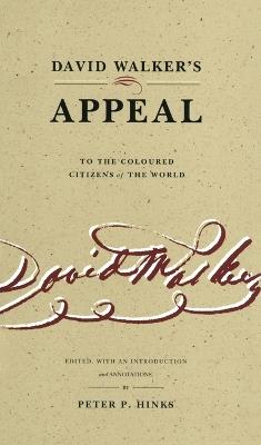 David Walker’s Appeal to the Coloured Citizens of the World - cover