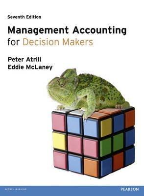 Management Accounting for Decision Makers with MyAccountingLab Access Card - Peter Atrill,Eddie McLaney - cover