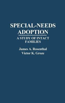 Special-Needs Adoption: A Study of Intact Families - Victor K. Groza,James Rosenthal - cover