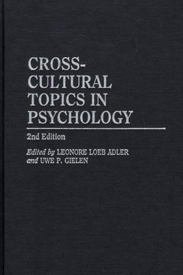 Cross-Cultural Topics in Psychology, 2nd Edition - cover
