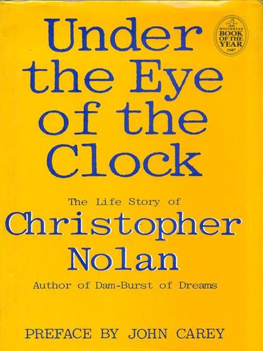 Under the eye of the clock - Christopher Nolan - copertina