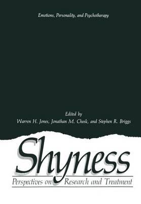 Shyness: Perspectives on Research and Treatment - cover