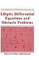 Elliptic Differential Equations and Obstacle Problems - Giovanni Maria Troianiello - cover