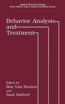 Behavior Analysis and Treatment - cover