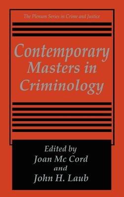 Contemporary Masters in Criminology - cover