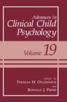 Advances in Clinical Child Psychology - cover