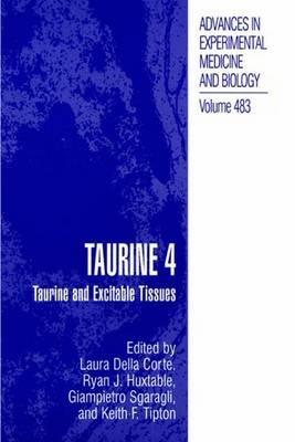 Taurine 4: Taurine and Excitable Tissues - cover