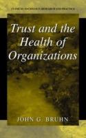 Trust and the Health of Organizations - John G. Bruhn - cover