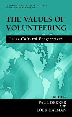The Values of Volunteering: Cross-Cultural Perspectives - cover