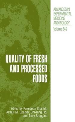 Quality of Fresh and Processed Foods - cover
