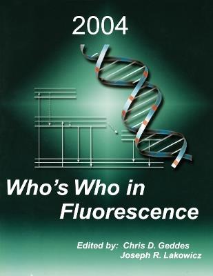Who’s Who in Fluorescence 2004 - cover