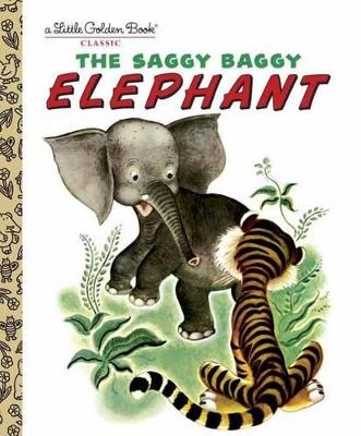 The Saggy Baggy Elephant - Golden Books,Byron Jackson - cover