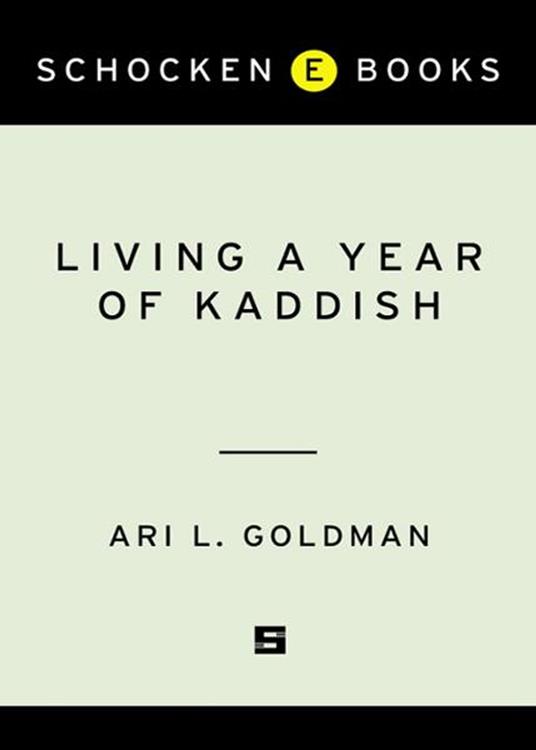 Living a Year of Kaddish