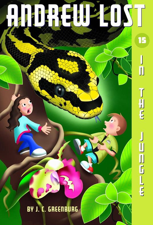 Andrew Lost #15: In the Jungle - J. C. Greenburg,Jan Gerardi - ebook