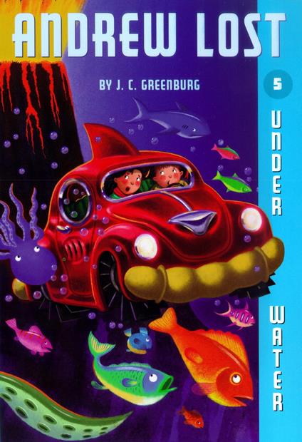 Andrew Lost #5: Under Water - J. C. Greenburg,Mike Reed - ebook