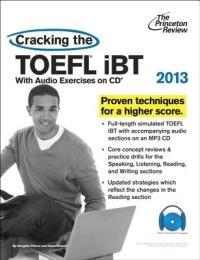  Cracking The Toefl Ibt With Cd Audio 2013 - copertina