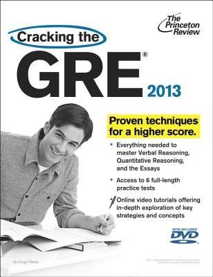  Cracking The Gre With Dvd 2013 - copertina