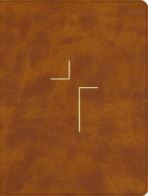 The Jesus Bible, ESV Edition, Leathersoft, Tan - cover