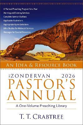 The Zondervan 2026 Pastor's Annual: An Idea and Resource Book - T. T. Crabtree - cover